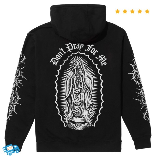 Official Lurking Class Muerte Zip Hoodie - Black