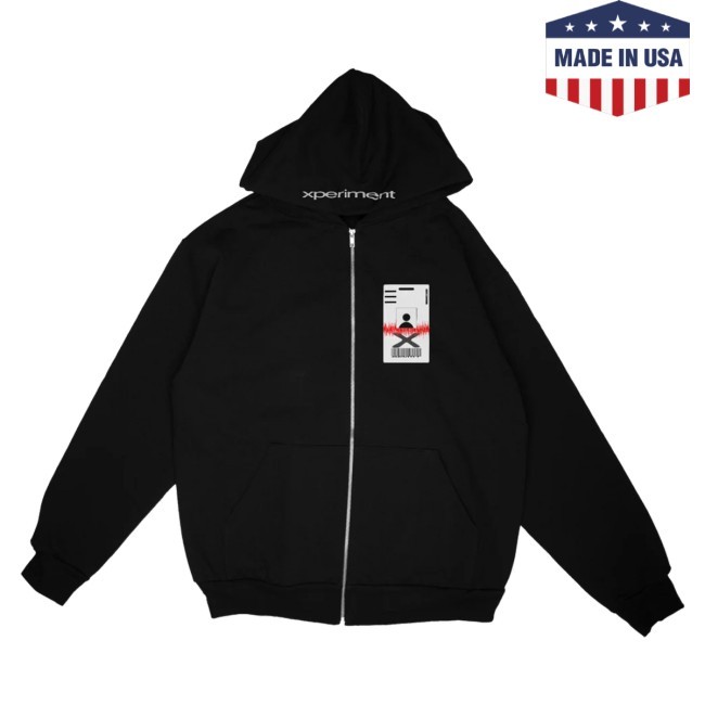 Official Ken Carson xperiment keycard zip-up Ken Carson Merch